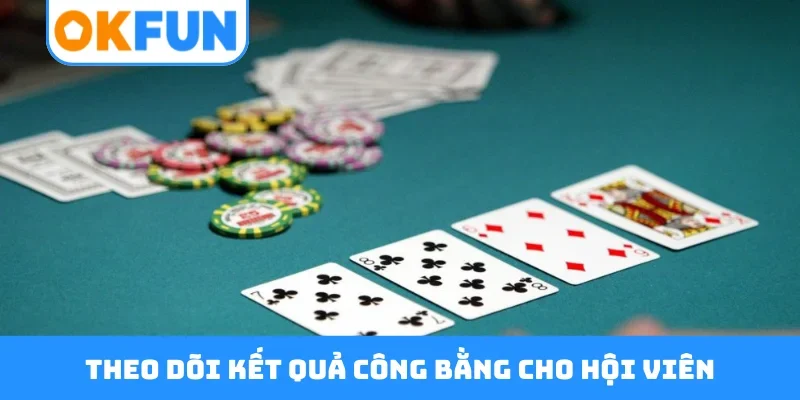 Theo dõi kết quả công bằng cho hội viên